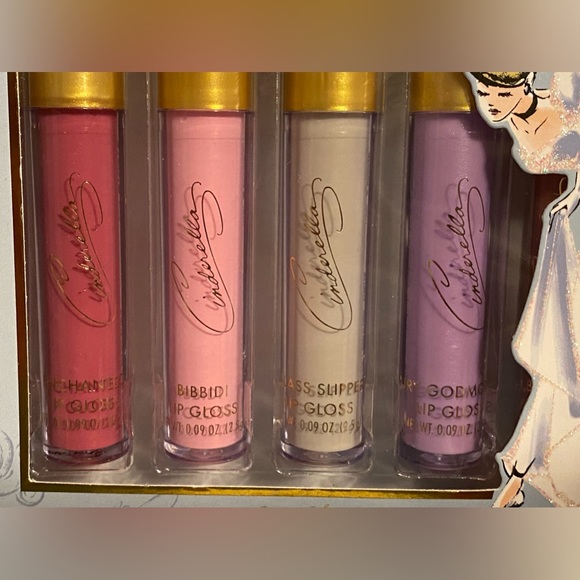 NEW•Disney Princess Cinderella flavored lip gloss 5pk - Picture 3 of 5